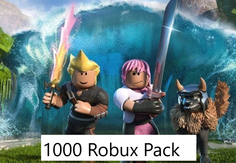 Bundle  Roblox 1000 Robux - Game Items - Gameflip