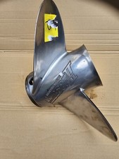 21'' LaserII Propeller Mercury Mariner 135+HP STAINLESS STEEL COUNTER ROTATION