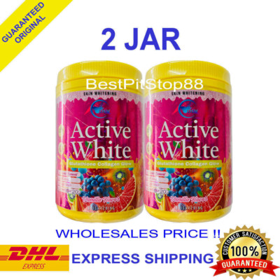 2x Phyto Active White Skin Whitening Glutathione Collagen Glow Anti-Aging 2028