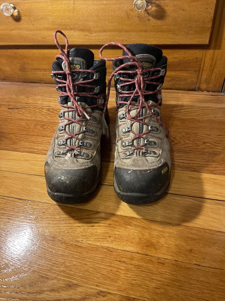 Asolo Fugitive GTX Hiking Boots Brown Leather Men display picture 1