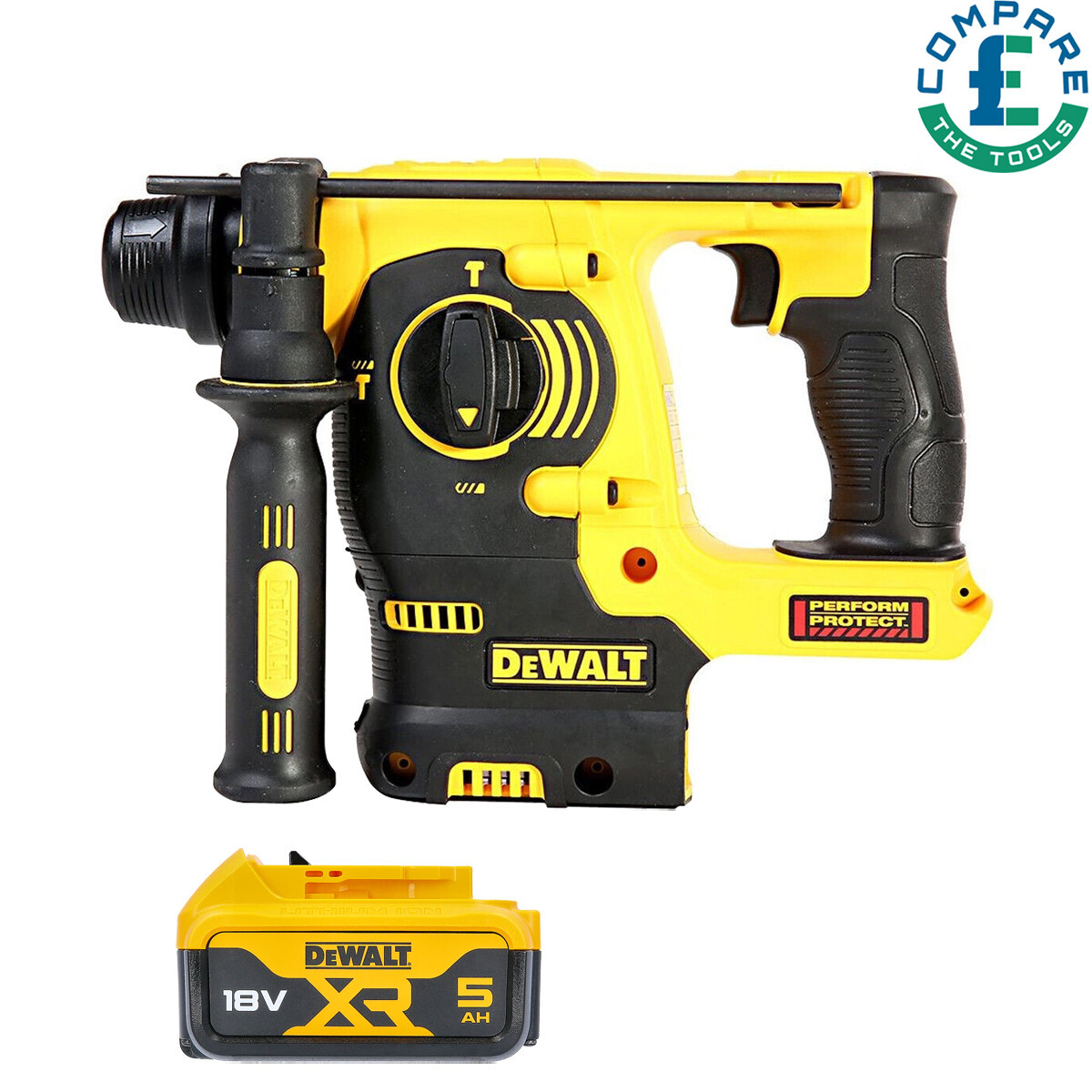 Dewalt DCH253 18V XR li-ion SDS+ Hammer Drill With x Battery