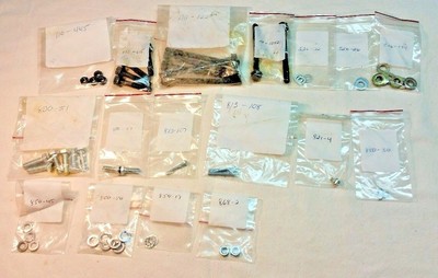 DJB JB JC ONAN HARDWARE NUTS BOLTS WASHERS PARTS LOT NOS