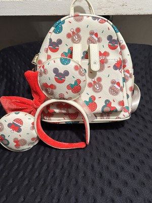 Loungefly Disney Christmas Cookies Mini Backpack Ears Set