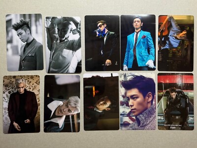 Kpop BIGBANG T.O.P Choi Seung Hyun 10 cards RARE 034 NEW | eBay