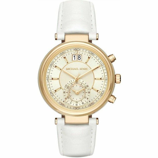 Michael Kors Sport Analog Ladies White 
