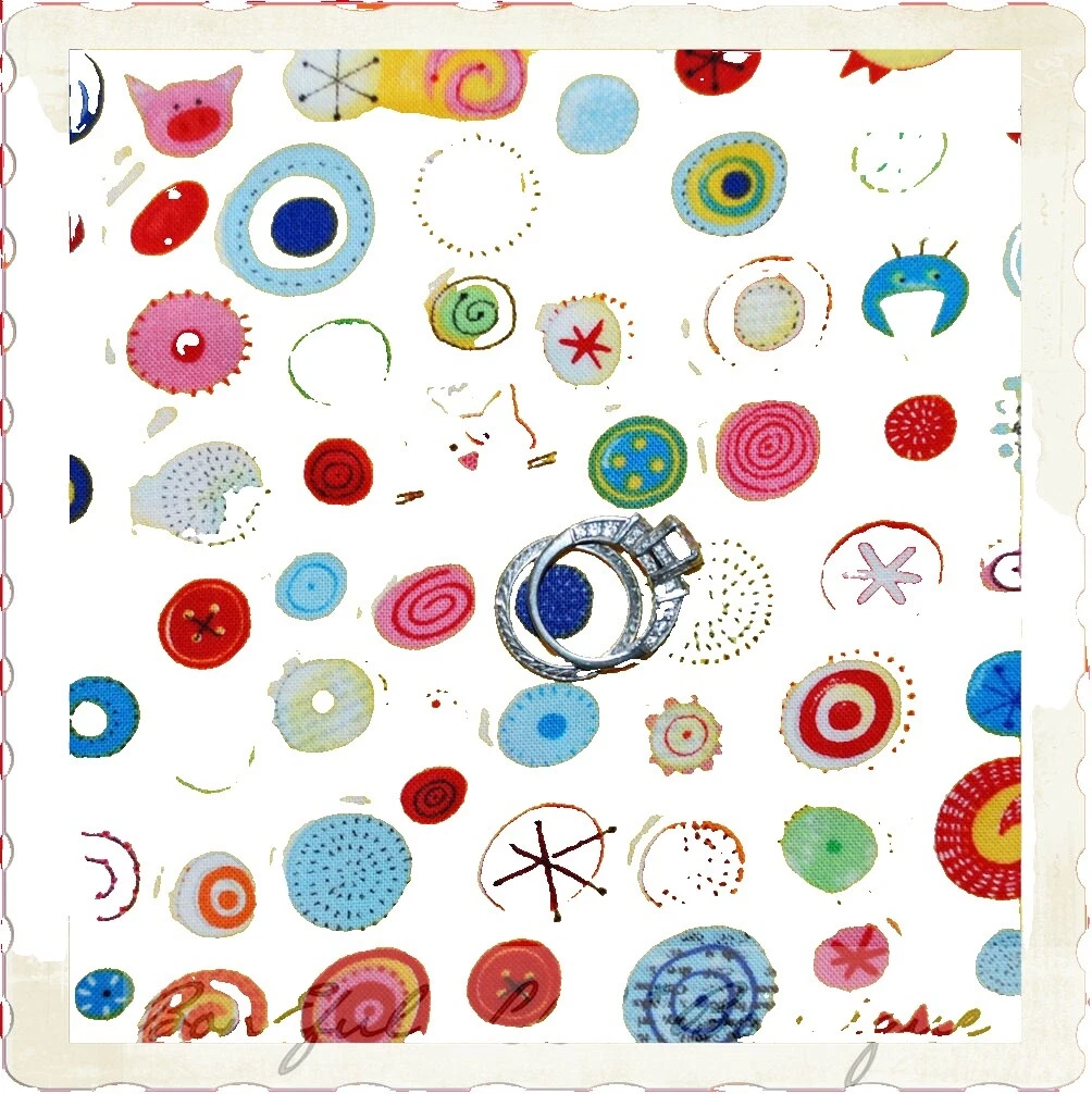 Robert Kaufman Algodón telas artesanales animales e insectos