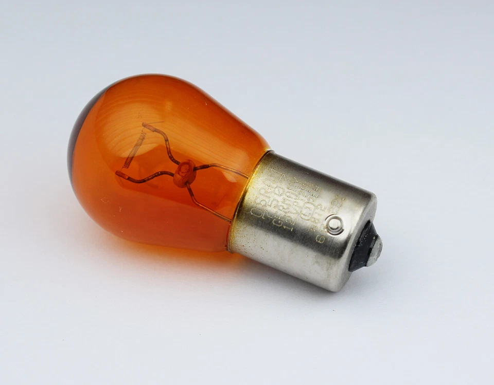 10 piezas Osram PY21W 7507 12V21W BAU15S luz amarilla coche luz de freno Foto 2 de 4