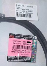 Royal Enfield 1100230/B Throttle Cable Assembly Genuine OEM New