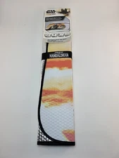 Star Wars Auto Sunshade Black 27.5" x 58" UV Protection The Mandalorian New