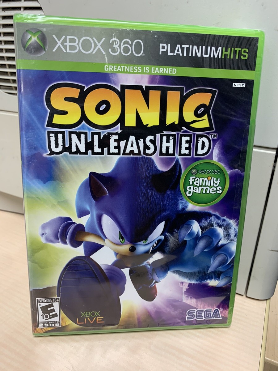 Sonic Unleashed: Platinum Hits Xbox 360 XB1 Series X BRAND NEW FACTORY  SEALED!!