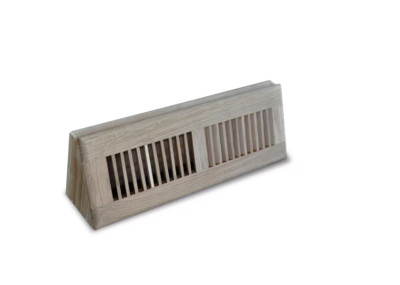 TruAire 15 in. Wood Oak Baseboard Unfinished Diffuser | eBay