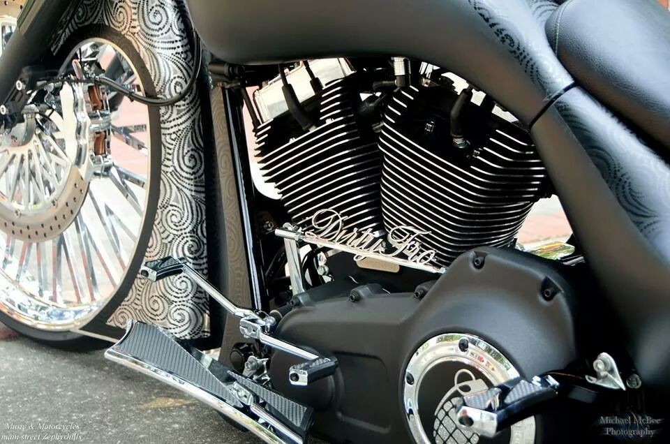 Front Floorboards for Harley Baggers ChromeEO Chrome w/ Rubber