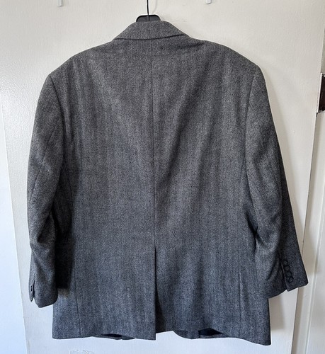Club Room Macy's Men 42S Wool/Silk/Cashmere Blend Sports Knit Jacket Short Hands - Picture 19 of 24