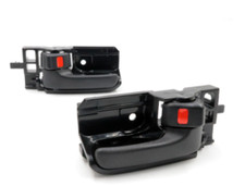 INNER BLACK DOOR HANDLE PAIR FOR 2004-2015 TOYOTA HILUX SR5 VIGO CHAMP SMART CAP