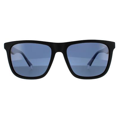 Polaroid Sonnenbrille PLD 2102/S/X 0VK C3 schwarz transparent blau blau polarisiert