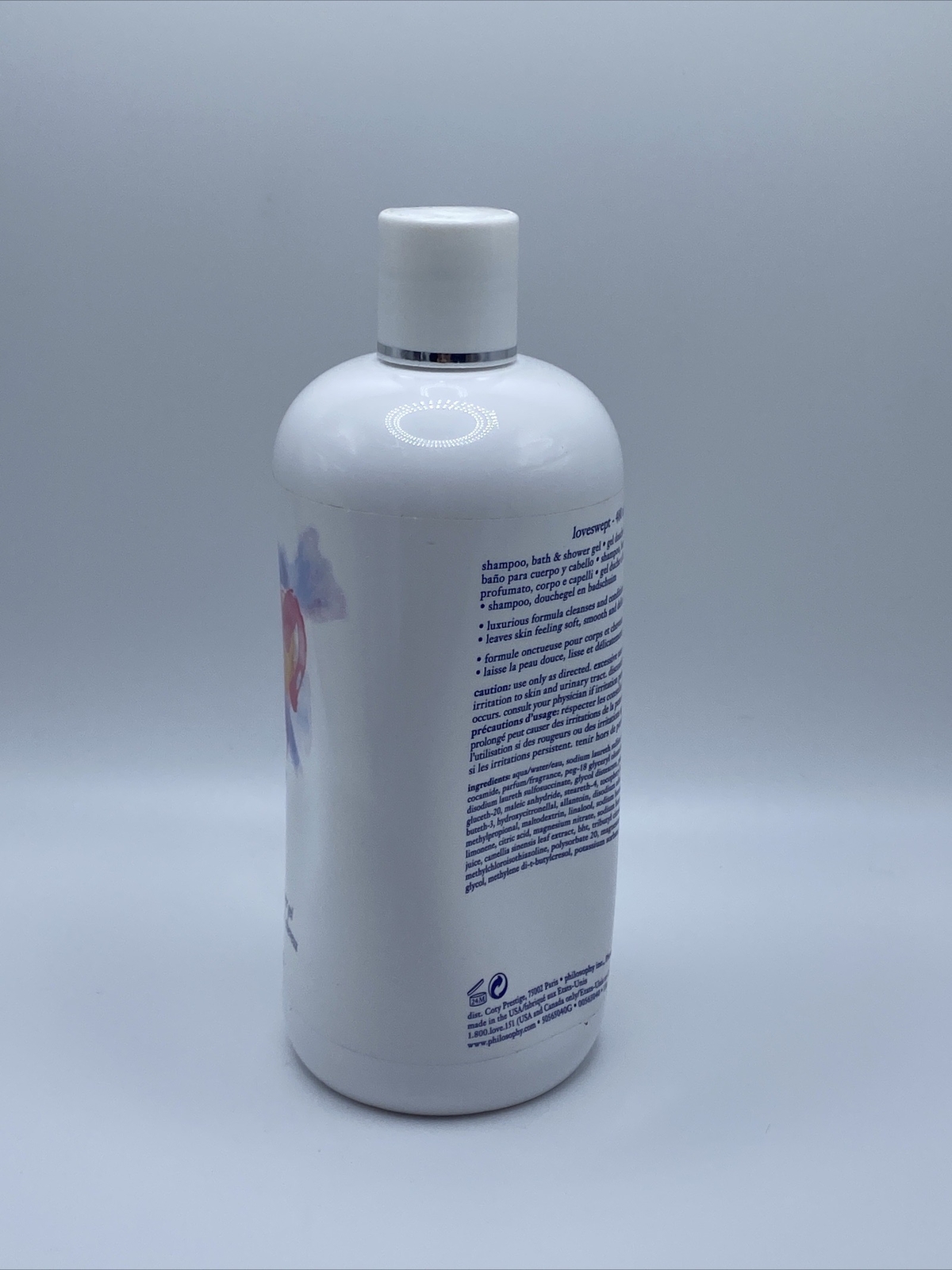 Philosophy Loveswept Shampoo, Shower Gel & Bubble Bath 16 OZ Sealed NEW