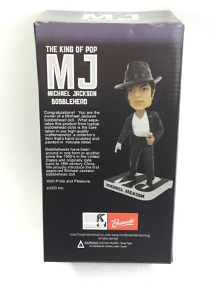 Michael Jackson Bobblehead MJ フィギュア Collectible Hand Sculpted and Painted King of Pop MJ Michael