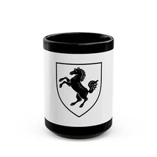 Flag of Herford Germany - Black Coffee Mug