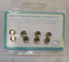 Small + Strong Rare Earth Magnets by Wexel Art