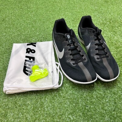 Nike Zoom Rival Distance- Black- DC8725-001- M8.5/W10- NIB