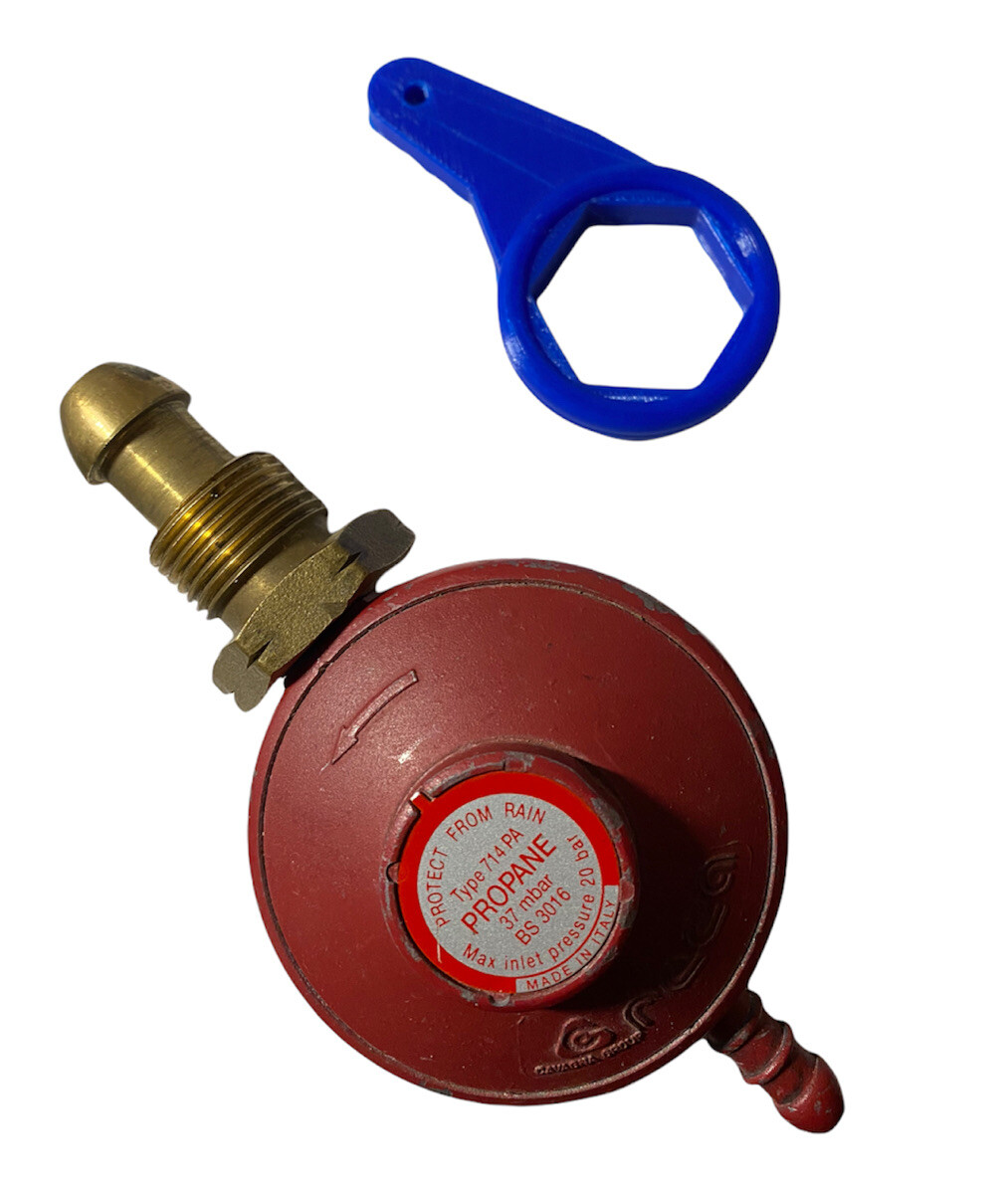 Propane Gas Regulator Spanner, Hand Adaptor, Caravan, motorhome, Bbq