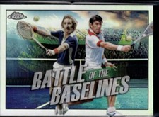 2021 Topps Chrome Tennis BB-1 Rod Laver Ken Rosewall Insert