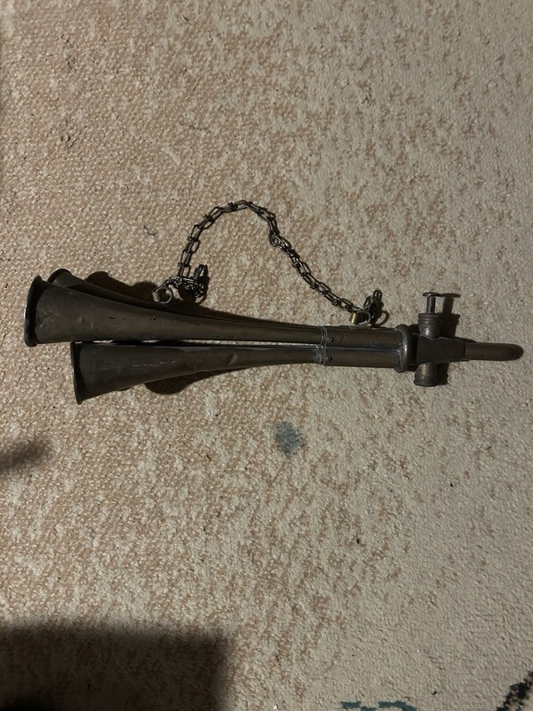 Martin Signal 4 Horn Brass Horn Military Instrument  Equipment Vintage