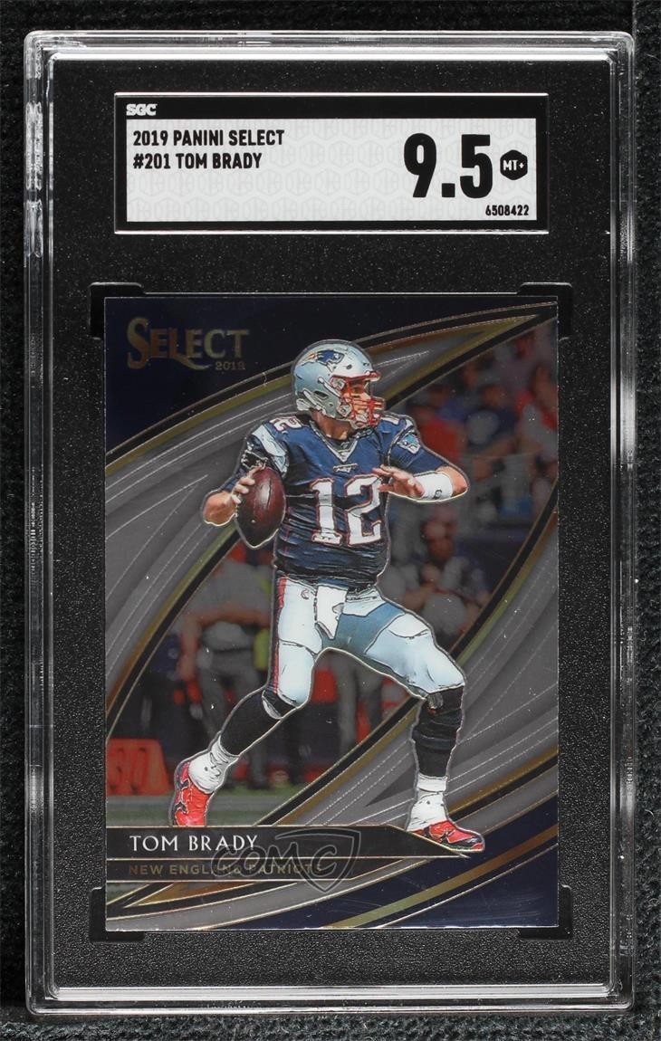 2019 Panini Select Field Level Tom Brady #201 SGC 9.5 Mint+ 0c9f