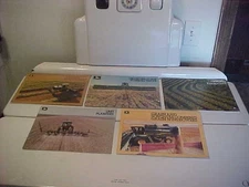 5 PC DEERE BROCHURE CATALOG COMBINE HAY PLANTER FREE S&H MaYbE hAvE MoRe LiStEd