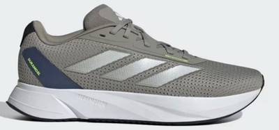 adidas Duramo SL Gray Silver White Mesh Low Top Lace Up Running Sneakers Men
