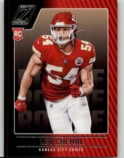 2022 Zenith Leo Chenal Retail Rookie #167 RC Kansas City Chiefs