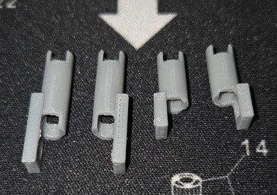 3D Printed Trailer Door Repair Parts For G1 Optimus Prime SKILLS & GLUE REQUIRED