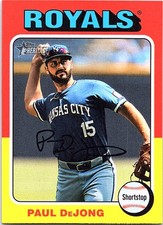 2024 Topps Heritage High Number #540 Paul DeJong Kansas City Royals