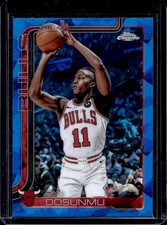 2025-26 Topps Chrome Sapphire Ayo Dosunmu #95 Bulls