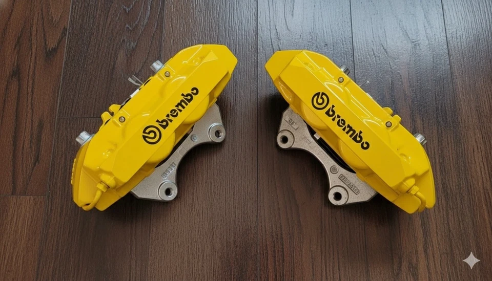 Оригинальный тормозной суппорт Audi RS4 B8 12-16 Brembo ремонт полный комплект - Изображение 4 из 4