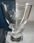 Vtg Steuben Crystal Glass Vase for Hershey PA Cocoa 100th Anniversary 1994 & Box