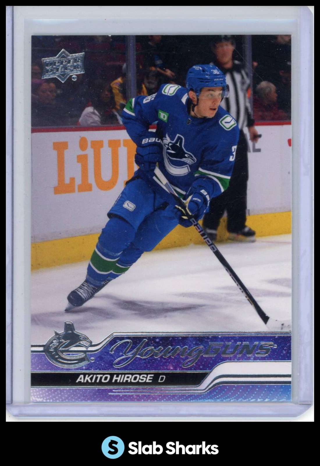 2023 UPPER DECK #242 AKITO HIROSE YOUNG GUNS RC ROOKIE