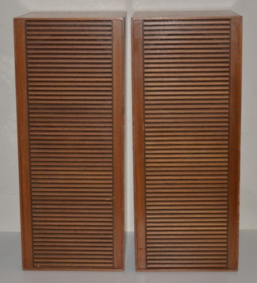 RARE vintage pair Grundig HiFi-Lautsprecher Box 525 Speaker Germany working