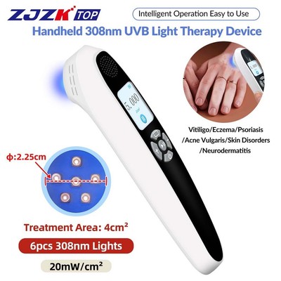 308nm UV Light Therapy Ultraviolet Lamp for Hands Face Arm Feet Skin Disorder