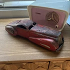 Vintage 1930s Marx Streamline Tin Wind-Up Sedan Art Deco Car