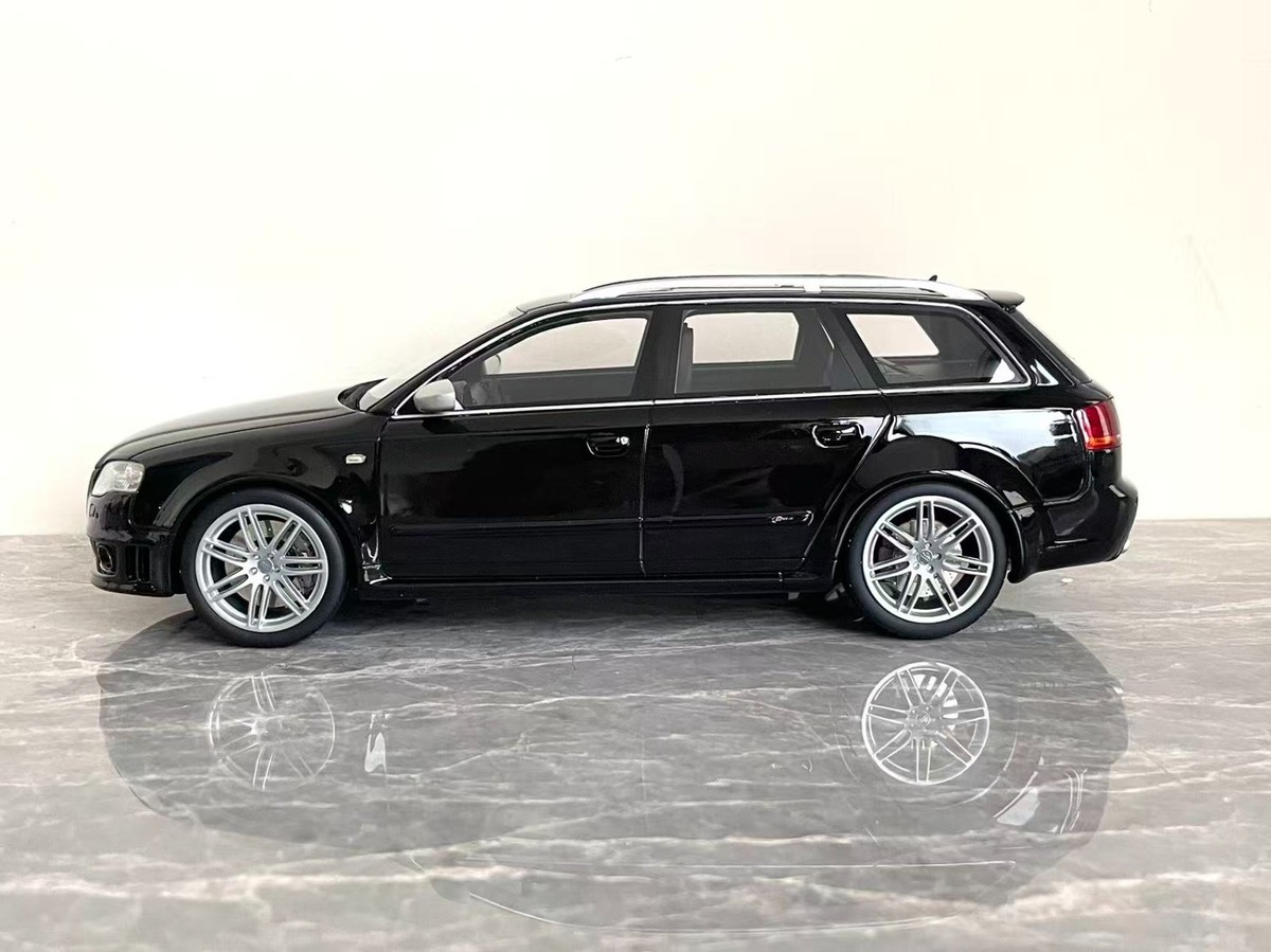 SUPER RARE* OT199 OTTO 1/18 Audi RS4 B7 Avant Phantom Black Pearl