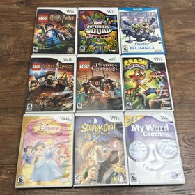 Huge Lot Nintendo DS Wii WiiU Consoles Accessories Bundle Gamecube Games Tower