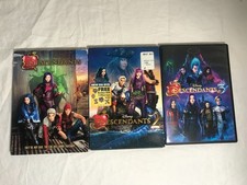 Descendants 1, 2, 3 DVD  Disney Trilogy Lot Set