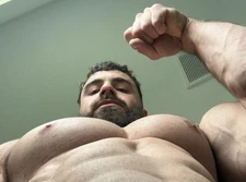 Man Photo Men Interest Beefcake Male Photo Muscle Man Photo 5"x7" Cris 50 -  166