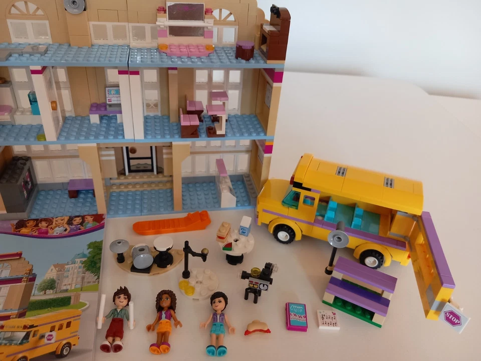 LEGO FRIENDS 41134 ECOLE HEARTLAKE SCHOOL BUS PERFORMANCE MINIFIG MAISON DANCE - Photo 3/3