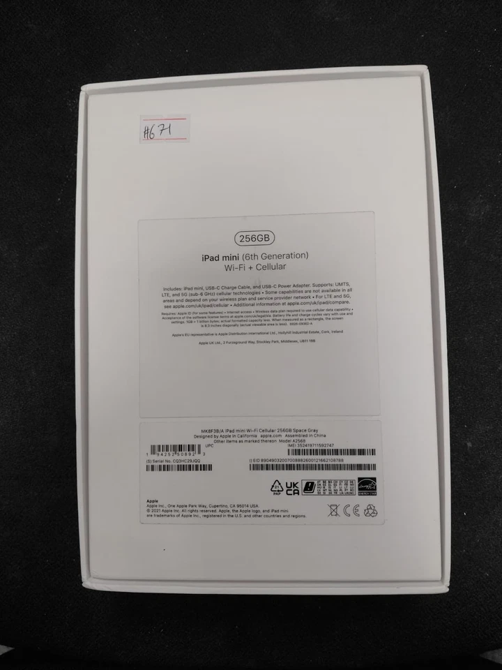 Apple iPad mini (6th generation) · 256GB · Cellular, photo 2 of 5
