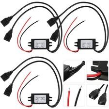 2 PCS DC Converter 12V To 5V 3A 15W Buck Module Voltage Regulator Double USB