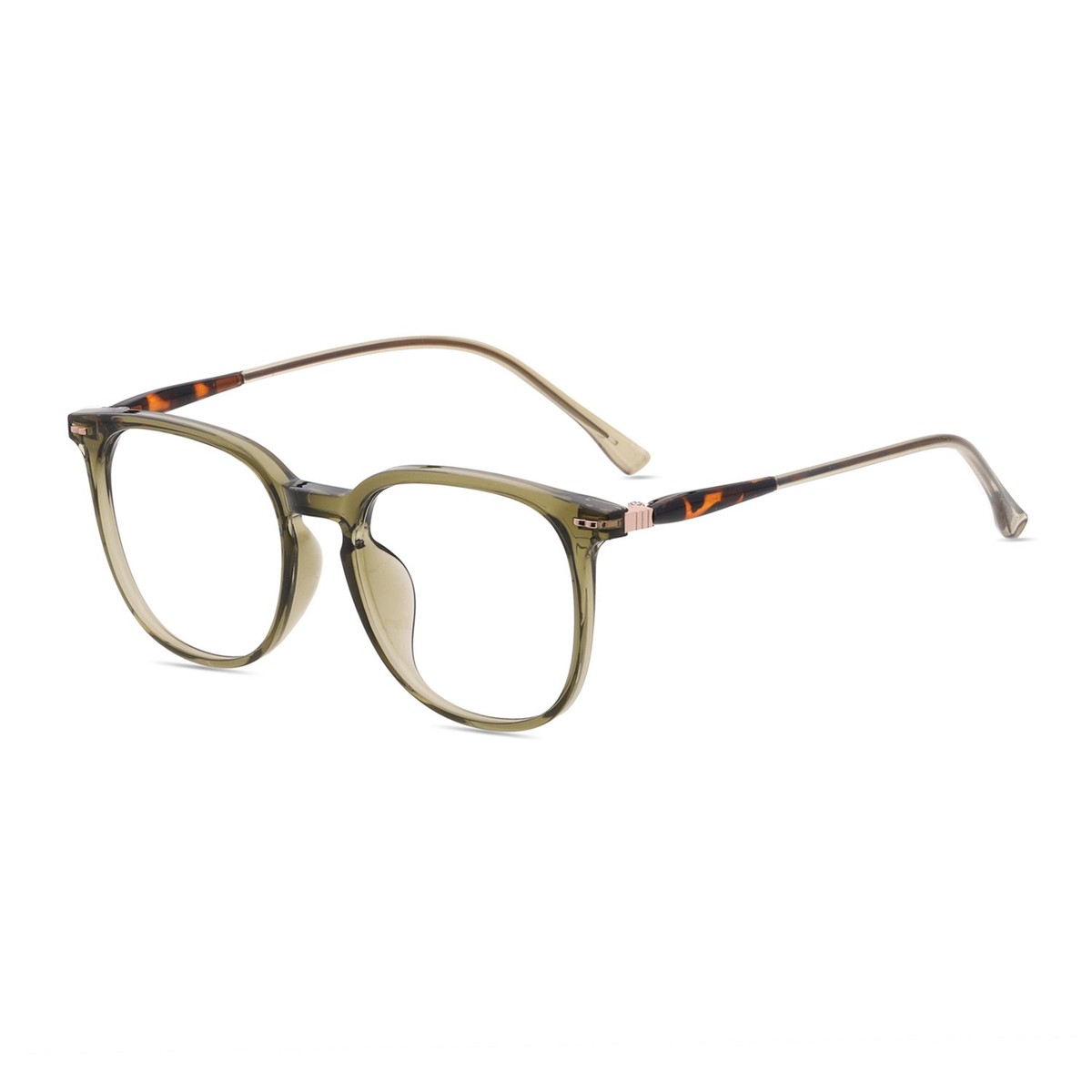 Fashion Vintage TR90 Photochromic Brown Reading Glasses UV400