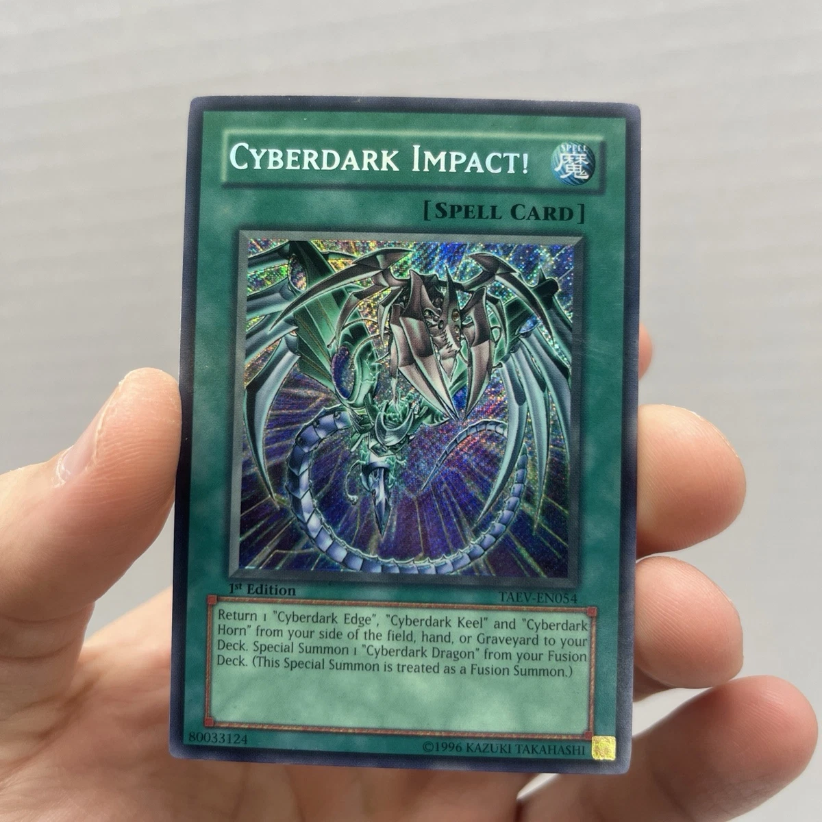 Yu-Gi-Oh! TCG Cyberdark Impact Secret Rare Individual Collectible