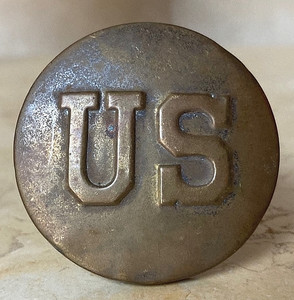 ORIGINAL! CIVIL WAR UNION ARMY U.S. HORSE BRIDLE ROSETTE